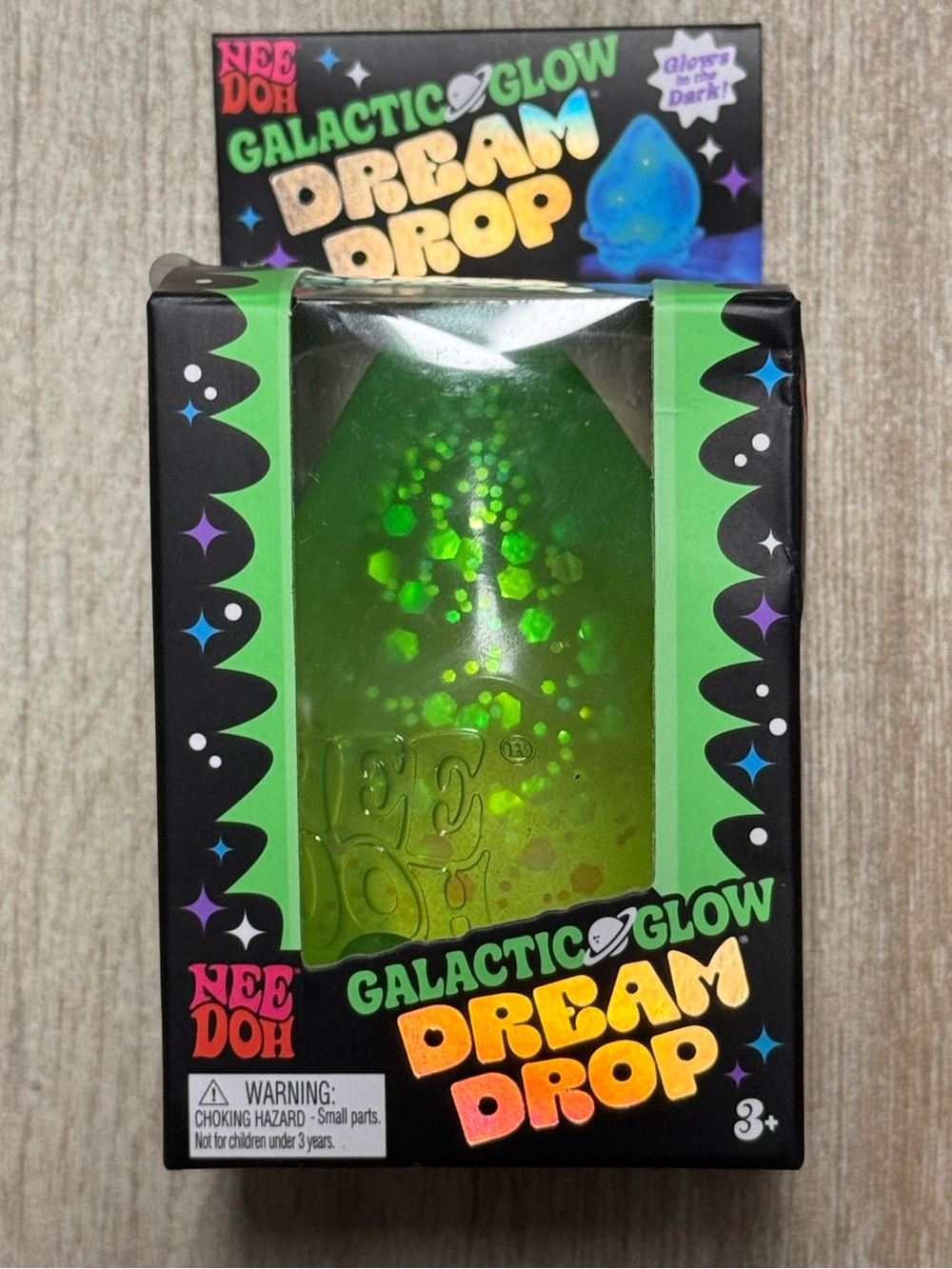 Green NeeDoh Galactic Dream Drop 💧